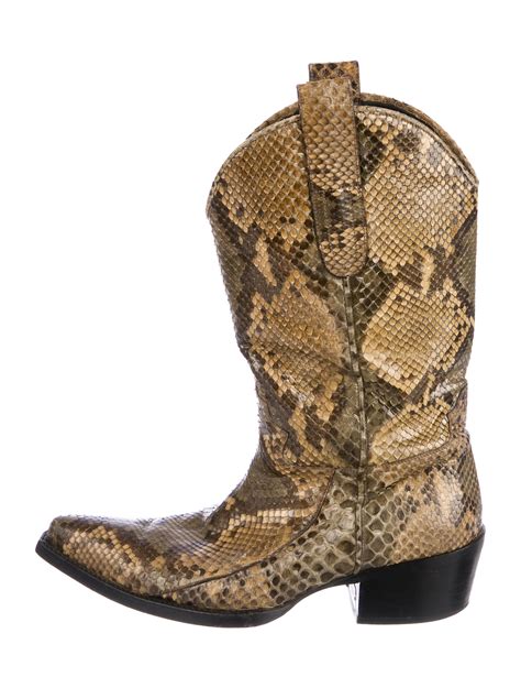 gucci red cowboy boots|gucci snakeskin boots.